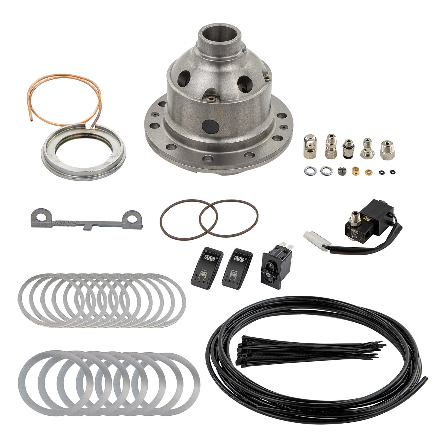 Set Differenziali Anteriore E Posteriore Associated ASC92134 Per RC10B74 E B74.1 - Foto 3