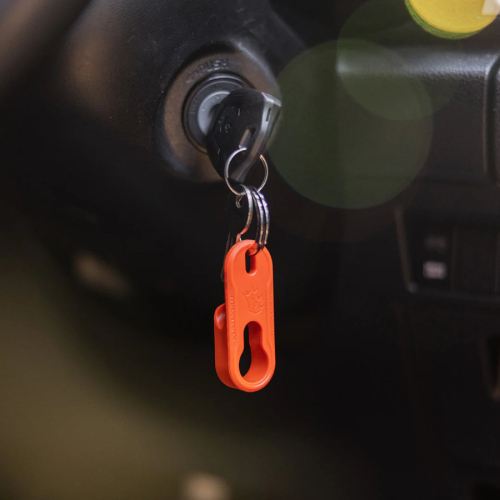 PERNO UNIVERSALE PER FISSAGGIO MAXTRAX CON PORTACHIAVI - ARANCIONE