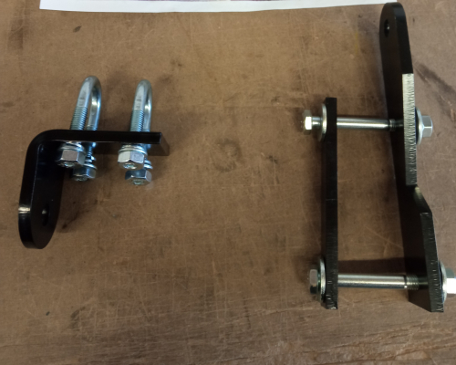 KIT MONTAGGIO AMMORTIZZATORE STERZO SU SUZUKI JIMNY CON ASSETTO ORIGINALE