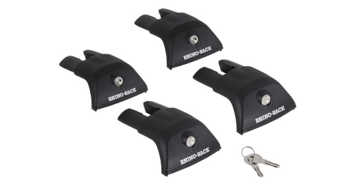 RHINO RACK PIEDE PER BARRE OVALI 45 MM