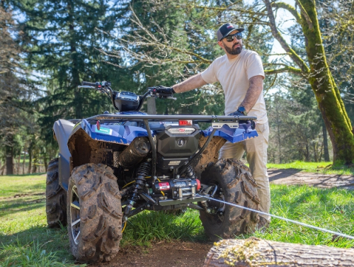 VERRICELLO WARN DA ATV R35 CON CAVO IN ACCIAIO