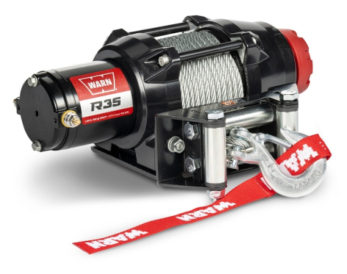 VERRICELLO WARN DA ATV R35 CON CAVO IN ACCIAIO