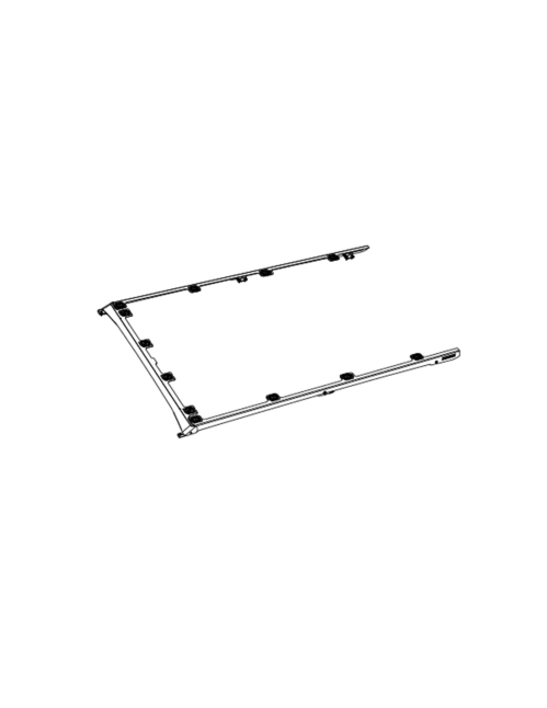 ARB KIT MONTAGGIO PORTAPACCHI BASE RACK PER FORD TRANSIT CUSTOM PASSO CORTO CON DEFLETTORE