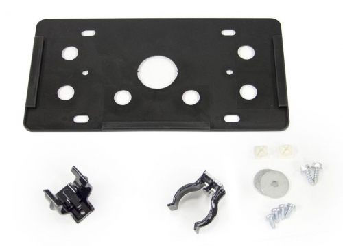 AEV KIT SUPPORTO TARGA COMPATIBILE CON BOCCA ALLUMINIO