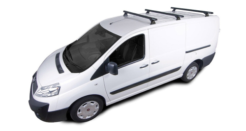 RHINO RACK KIT BARRE HD 1500MM NERE CITROEN JUMPY FINO AL 2016
