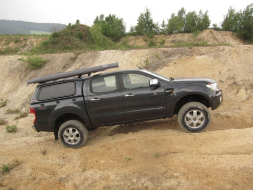 ARB HARDTOP FORD RANGER DAL 2012 AL 2019 DOPPIA CABINA CON APERTURA ALI DI GABBIANO