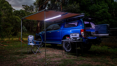 ARB TENDALINO 2.5 X 2.5 MT CON LUCI INCLUSE - COPERTURA MORBIDA