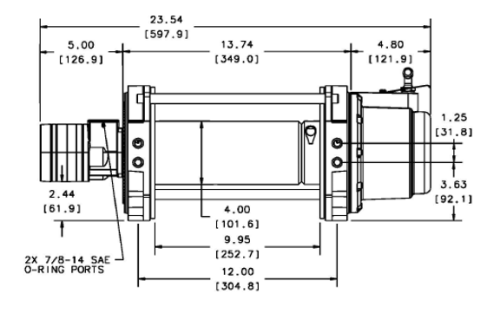 WARN VERRICELLO IDRAULICO SERIE 9