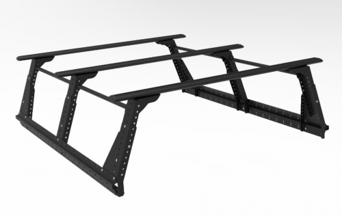 MULI-RACK SISTEMA PORTANTE XTRACAB CON 3 BARRE RHINO RACK VORTEX 1375 MM