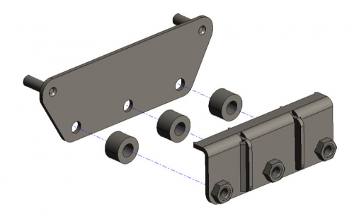 MULI-RACK CLAMP DI MONTAGGIO PER TUTTI I MODELLI