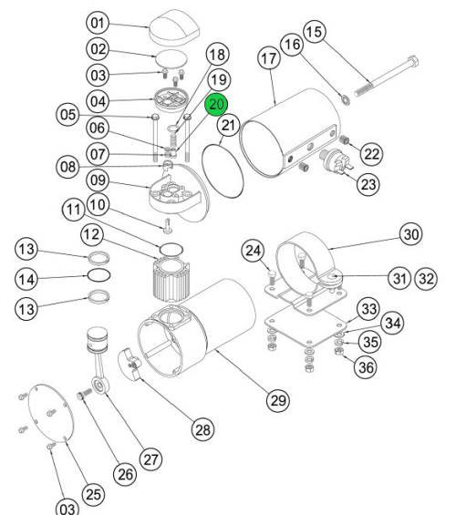 ARB EXHAUST VALVOLA NERO