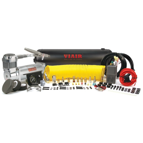 VIAIR KIT COMPLETO COMPRESSORE 450C COSTANTE CON BOMBOLA 2.5 GALLONI